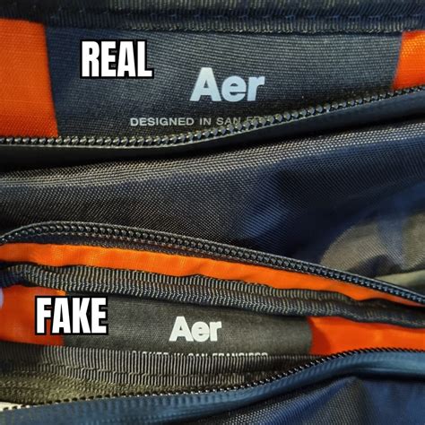 af bags replica|Aer Fake vs Genuine visual guide : r/ManyBaggers .